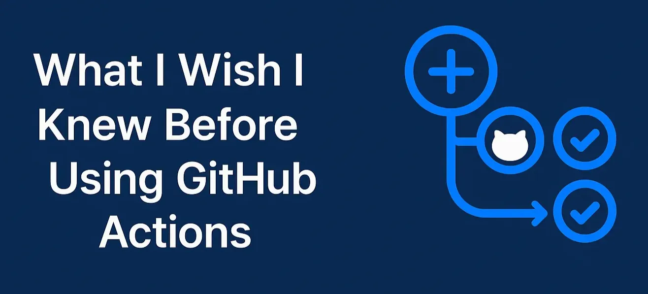 Illustration of GitHub Actions workflow